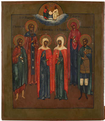 Икона «Избранные святые»